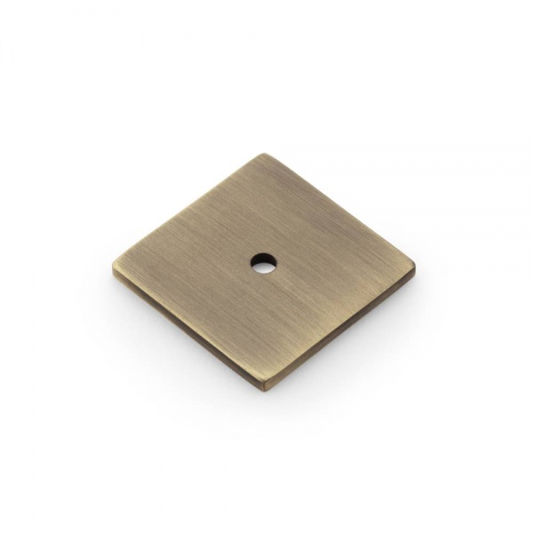 SQUARE BACKPLATE for Knob Cupboard Handle - 2 sizes - 8 finishes (AW893/894)