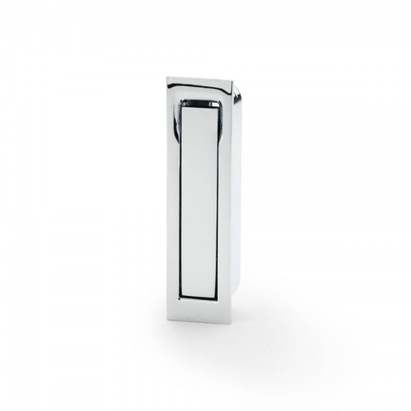SLIDING DOOR EDGE RECESSED PULL Cupboard Handle - SQUARE PROFILE - 5 finishes (AW990)