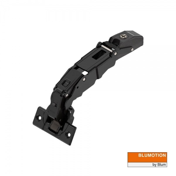 CLIP Top HINGE with BLUMOTION - Onyx Black - 155  (0-Protrusion) OVERLAY/WIDE ANGLE (BLUM71B7550OB)