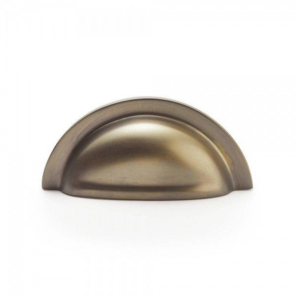 BARDOM RIDGED CUP Cupboard Handle - 76mm h/c size - 8 finishes (AW903)