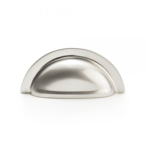 BARDOM RIDGED CUP Cupboard Handle - 76mm h/c size - 8 finishes (AW903)
