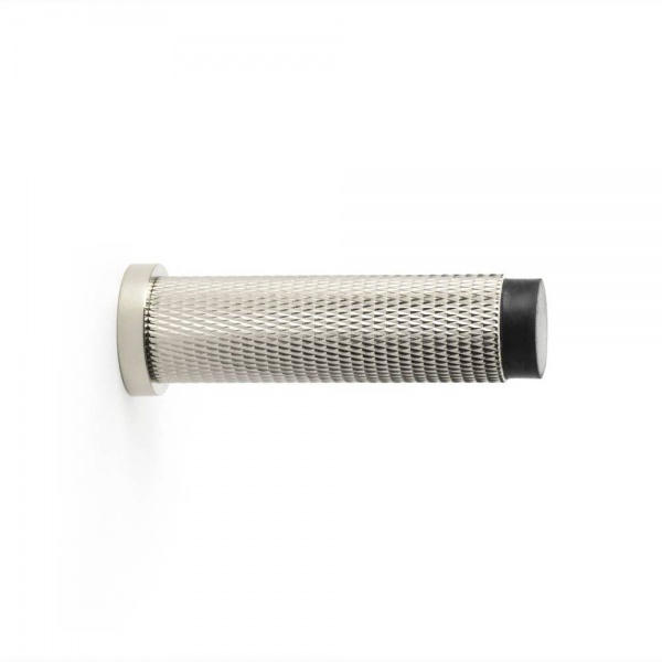BRUNEL DIAMOND KNURLED PROJECTION DOORSTOP - 75mm long - 6 finishes (AW600)