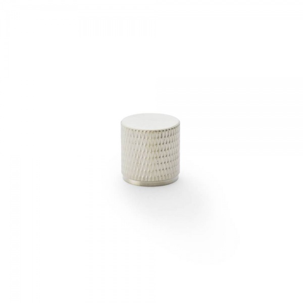 BRUNEL DIAMOND KNURLED KNOB Cupboard Handle - 2 sizes - Large or Small - 5 finishes (AW800)