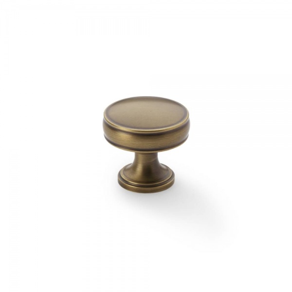 LYND PLAIN KNOB Cupboard Handle - 2 diameter sizes - 3 finishes (AW808)