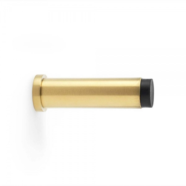 PLAIN PROJECTION CYLINDER DOORSTOP - 75mm long - 5 finishes (AW601)