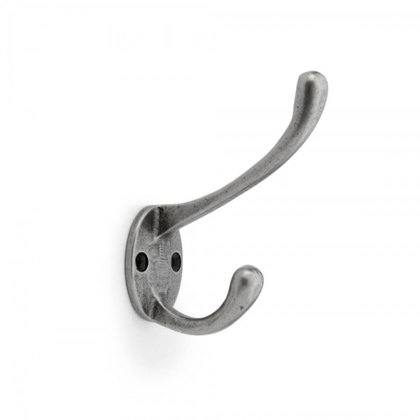 VICTORIAN HAT & COAT HOOK - 110mm high - 10 finishes (AW770)