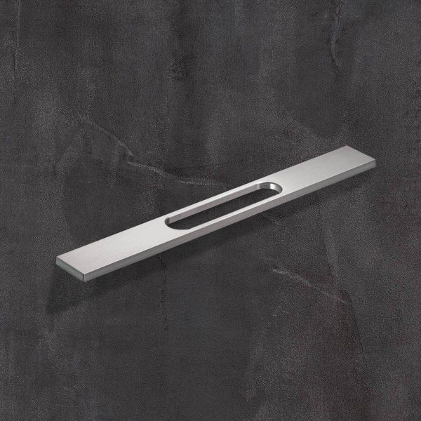 APUA PULL Cupboard Handle - 4 sizes - BRUSHED STAINLESS STEEL LOOK (HETTICH - New Modern)