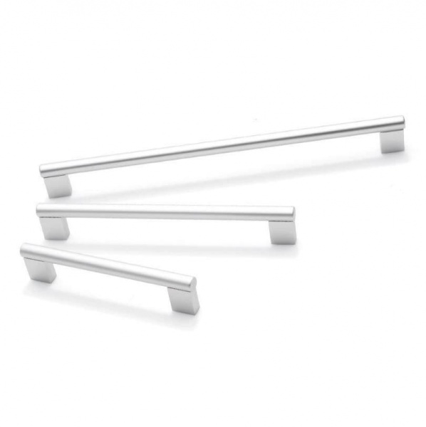 ARIES Aluminium Bar Cupboard Handle - 4 sizes - ANODISED ALUMINIUM finish (ECF FF813**)