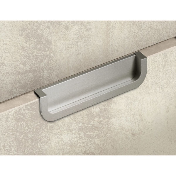 ATHENA RECESSED PULL Cupboard Handle - 170mm size - 2 finishes (HETTICH - Organic)