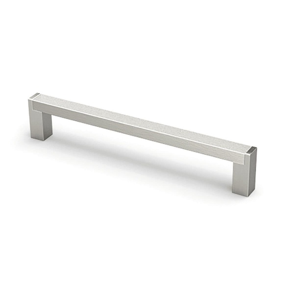 BERMEO BAR Cupboard Handle - 6 sizes - BRUSHED STAINLESS STEEL LOOK finish (HETTICH - New Modern)