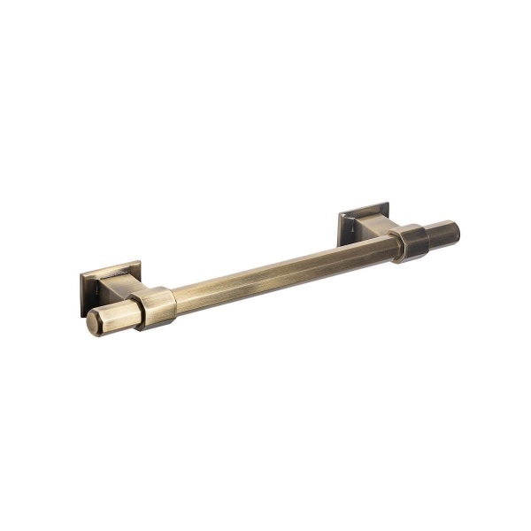 BLOOMFIELD HEXAGONAL T BAR Cupboard Handle - 160mm h/c size - 4 finishes (PWS H994.160)