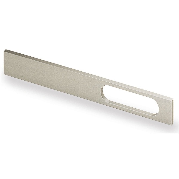 CAPUA PULL Cupboard Handle - 4 sizes - BRUSHED STAINLESS STEEL LOOK (HETTICH - New Modern)