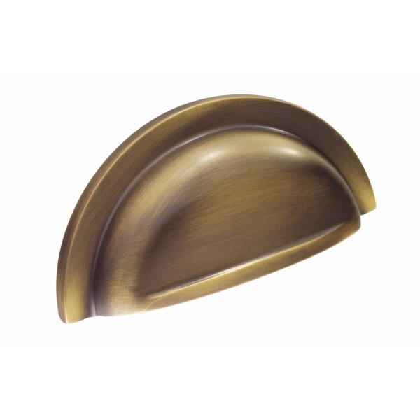 COLLINGWOOD CUP Cupboard Handle - 76mm h/c size - 4 finishes (PWS H1127.76)