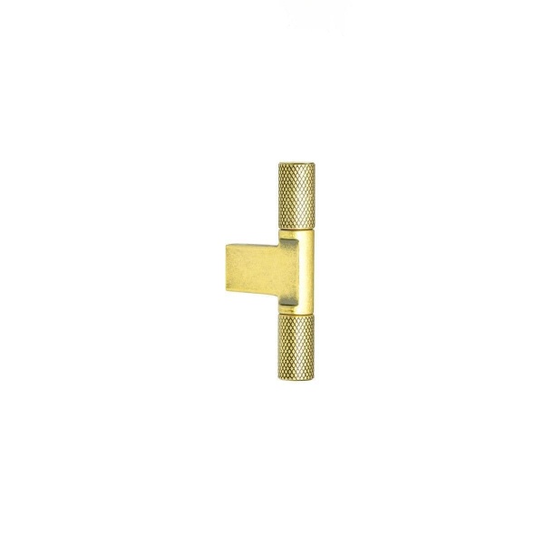 DIDSBURY KNURLED T KNOB Cupboard Handle - 72mm long - 4 finishes (PWS H1158.72)