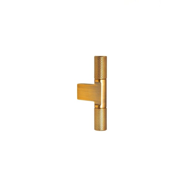 DIDSBURY KNURLED T KNOB Cupboard Handle - 72mm long - 4 finishes (PWS H1158.72)