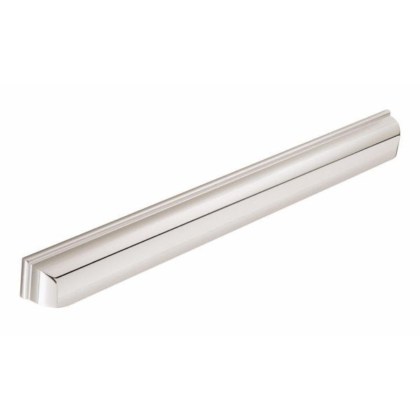 FENWICK SQUARE ELONGATED CUP Cupboard Handle - 2 sizes - 2 finishes (PWS H1122.BN/H1122.CH)