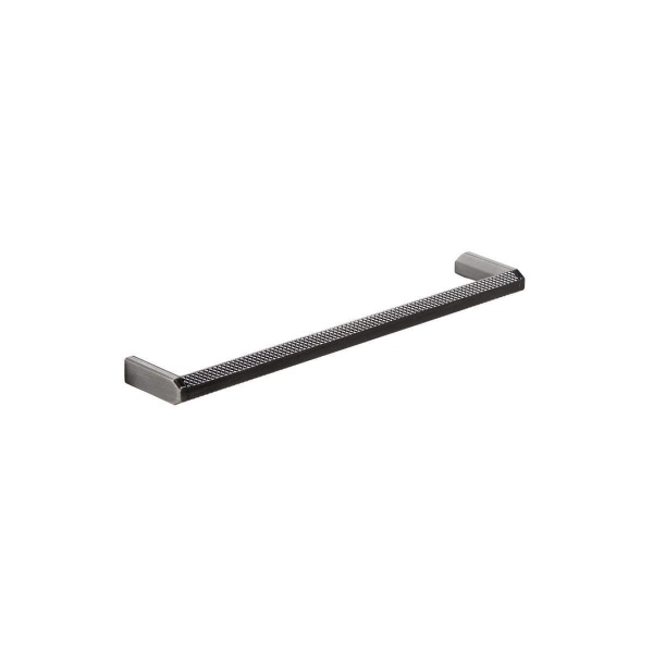 HADLAND KNURLED D Cupboard Handle - 160mm h/c size - 4 finishes (PWS H1180.160)