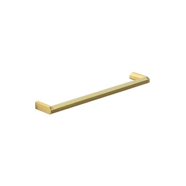 HADLAND KNURLED D Cupboard Handle - 160mm h/c size - 4 finishes (PWS H1180.160)