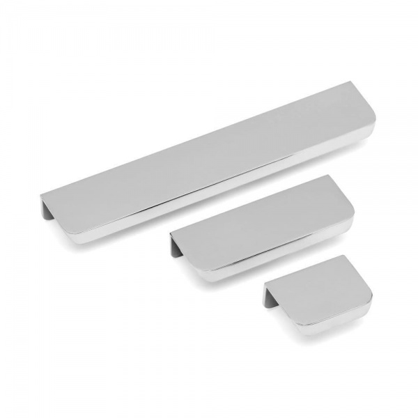 KENSINGTON Rear Fixed Base Cupboard Pull Handle - 3 sizes - 5 finishes (ECF FF8800*)