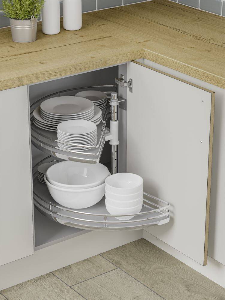 1/2 CAROUSEL SET Innostor Plus - in 2 cabinet widths - 2 finishes ECF ...