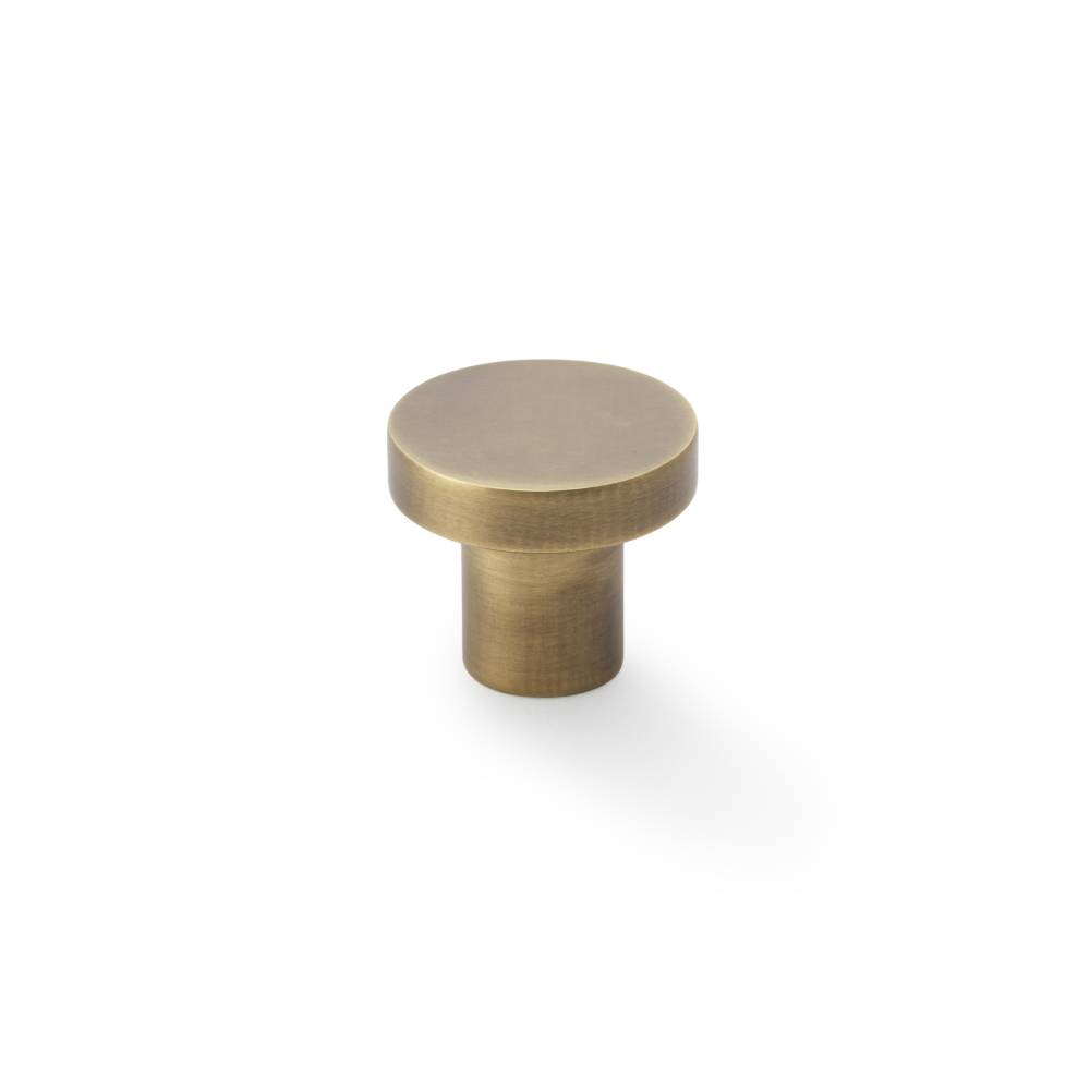 HANOVER PLAIN KNOB Cupboard Handle - 2 diameter sizes - 7 finishes ...