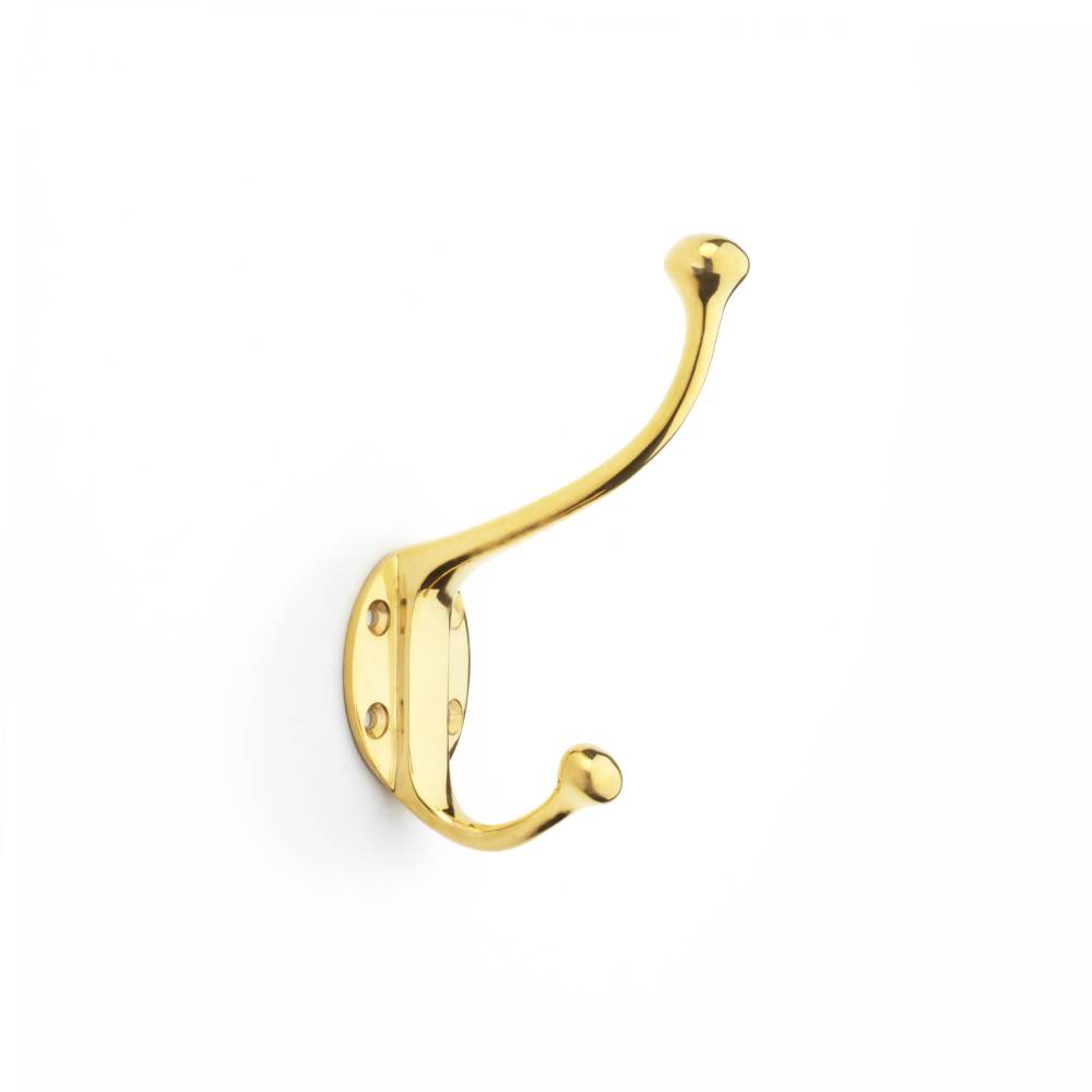 TRADITIONAL HAT & COAT HOOK (Heavy Duty) - 4 finishes (AW772)