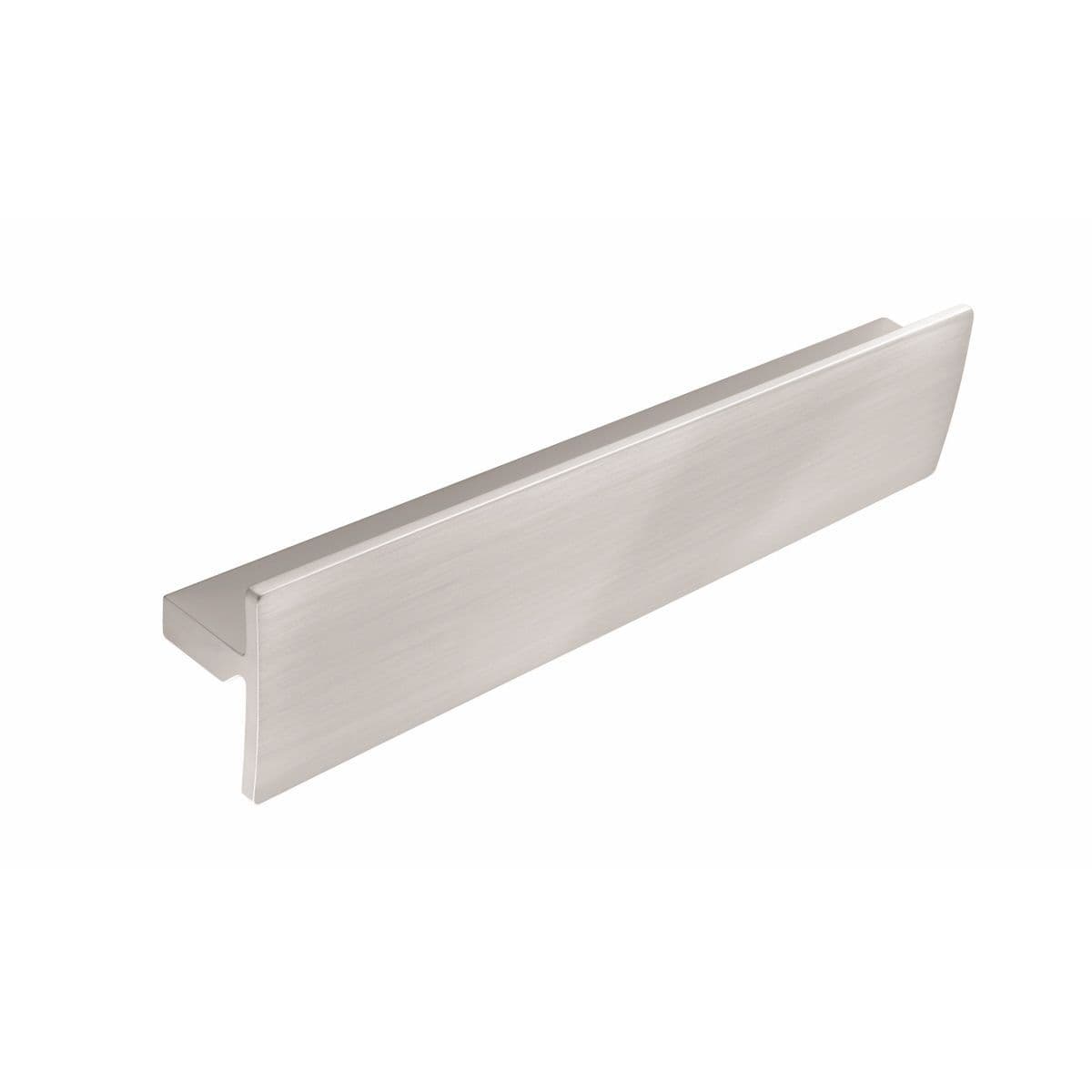 CLAPHAM TRIM Cupboard Handle - 160mm h/c size - BRUSHED S/STEEL EFFECT finish (PWS H732.160.SS)