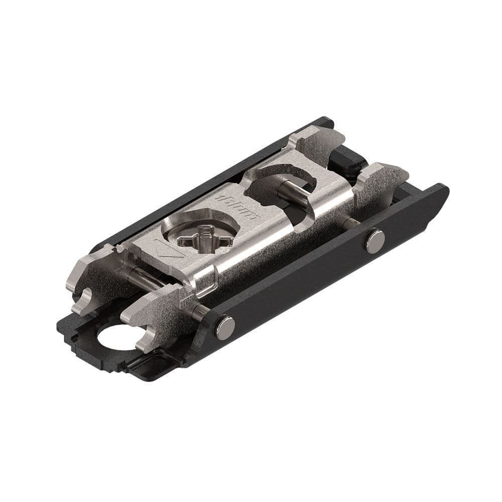 CLIP top / CLIP HORIZONTAL CAM MOUNTING PLATE - Onyx Black - to suit 18mm carcase (BLUM175H3100OB)