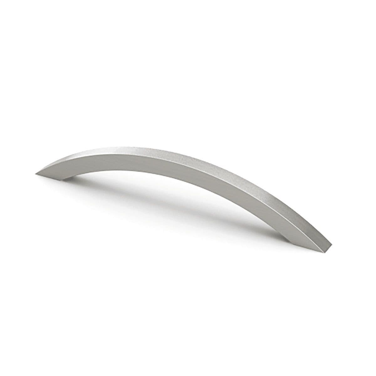 GUARANI BOW Cupboard Handle - 4 sizes - BRUSHED STAINLESS STEEL (HETTICH - New Modern)