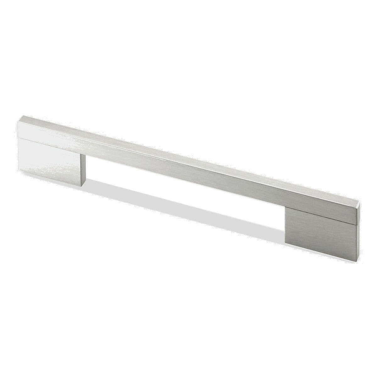 IMPERIA D Cupboard Handle - 5 sizes - BRUSHED STAINLESS STEEL LOOK (HETTICH - New Modern)