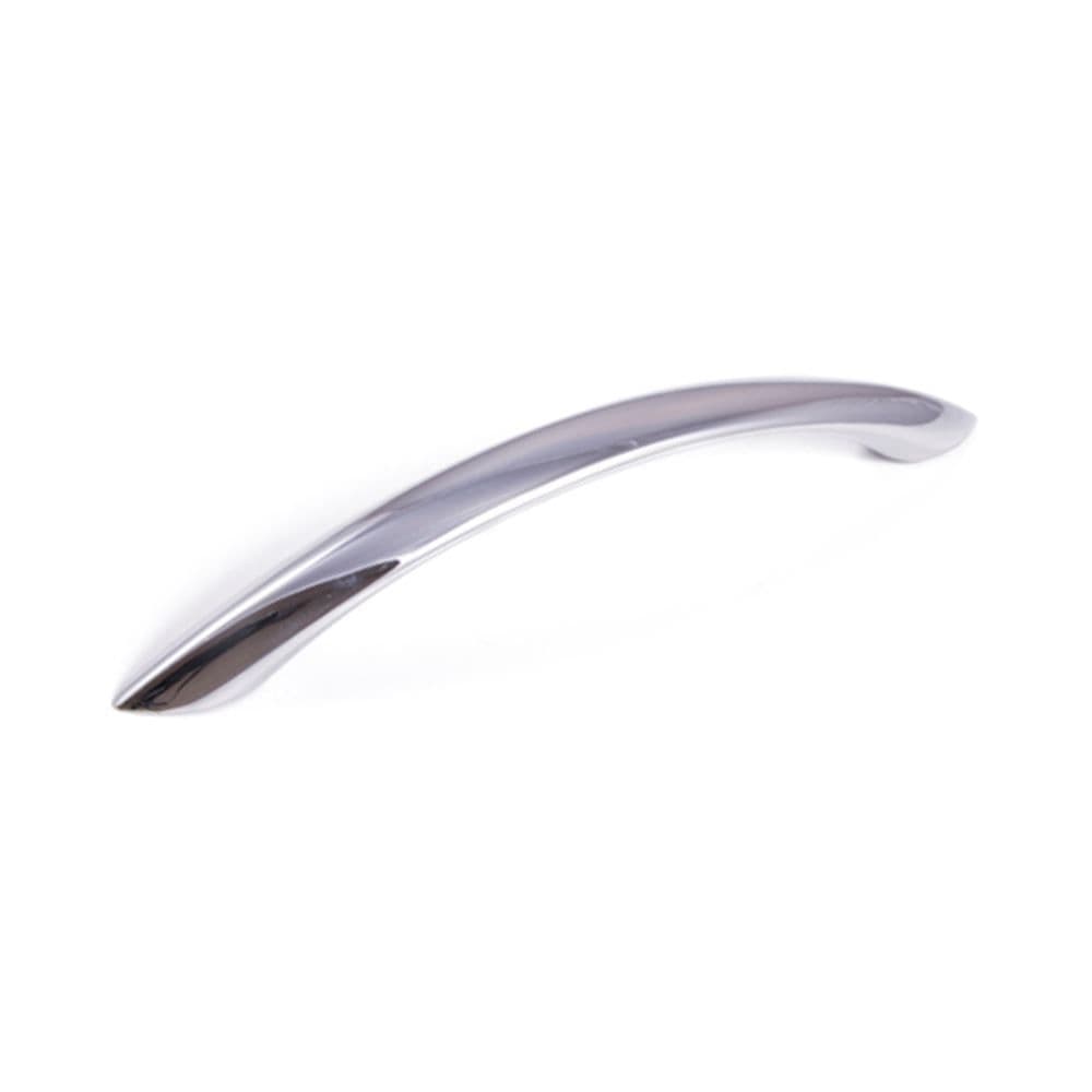 POINTED Bow Cupboard Handle - 128mm h/c size - 3 finishes (ECF FF64928)