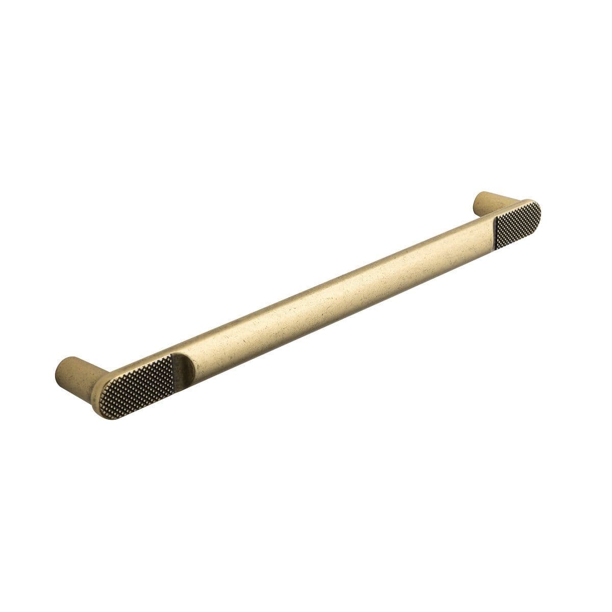 YARM KNURLED D Cupboard Handle - 192mm h/c size - 3 finishes (PWS H1162.192)