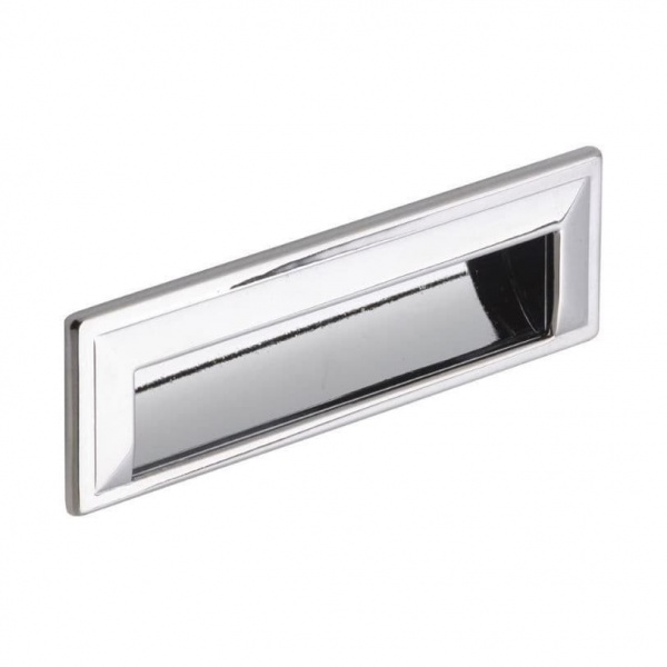 LETTERBOX Cupboard Handle for Routed Door - Flat or Curved - 128mm h/c size (ECF FF68228/FF89228)