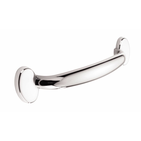 MAYFAIR D Cupboard Handle - 96mm h/c size - 3 finishes (PWS H267.96/H268.96)