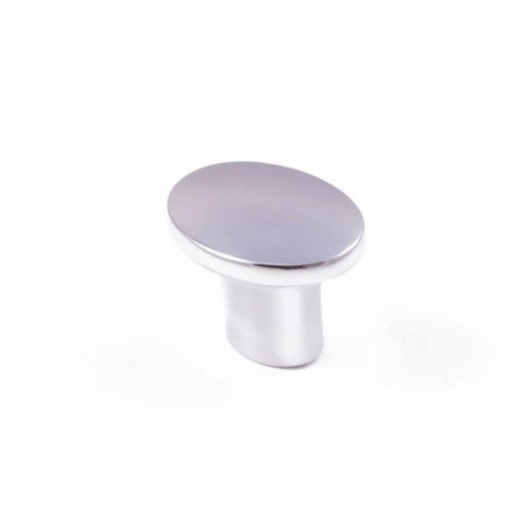 OVAL Knob Cupboard Handle - 37mm long - 4 finishes (ECF FF53500)