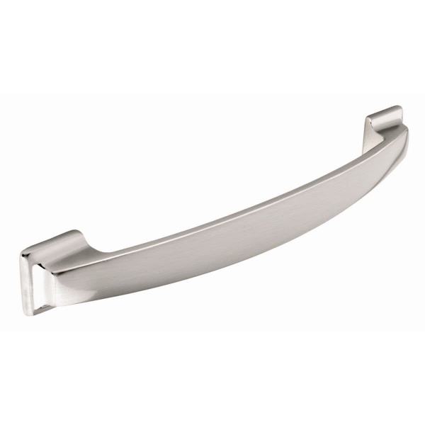 RIPON BRIDGE D Cupboard Handle - 160mm hc size - 2 finishes (PWS 8/1011.A.SS / H1086.160.BC)