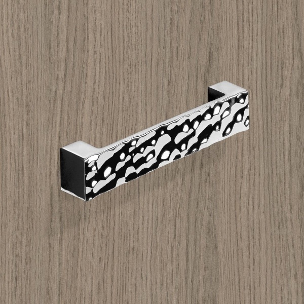 SOLDA D Cupboard Handle - 160mm h/c size - 2 finishes (HETTICH - Deluxe)