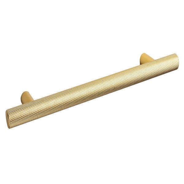 TARN KNURLED T BAR Cupboard Handle - 160mm h/c size - 2 finishes (PWS H1164.160)