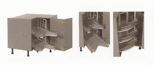 ULTIMATE CAROUSEL (Innostor Plus) to suit 900mm L-SHAPED base cabinet (ECF IP2UCL9)