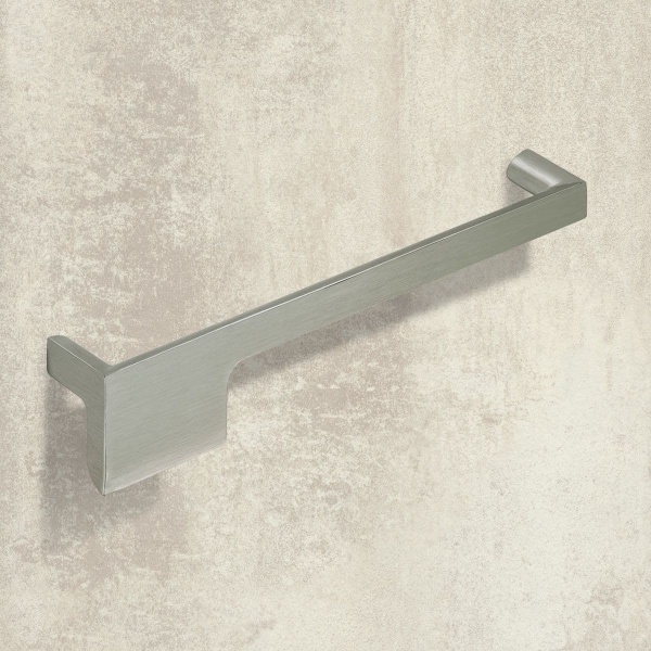 ZENGA D Cupboard Handle - 192mm h/c size - 2 finishes - Left or Right Handed (HETTICH - New Modern)